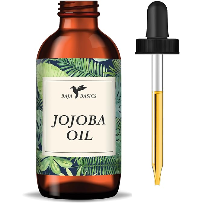 Pure Jojoba Oil for Skin Cold Pressed Moisturizer for Face, Body, Nails and Hair – Multi-Purpose Beauty Product – Vitamin E – Anti-Aging, Hydrating Oil for Men and Women – 4 oz Bottle