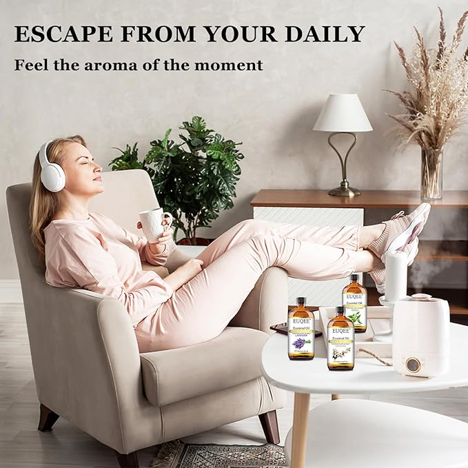 Blue Tansy Essential Oil 118mL/4oz Pure Blue Tansy Oil Premium Essential Oil for Diffuser, Soap Making, Skin Care with Glass Dropper