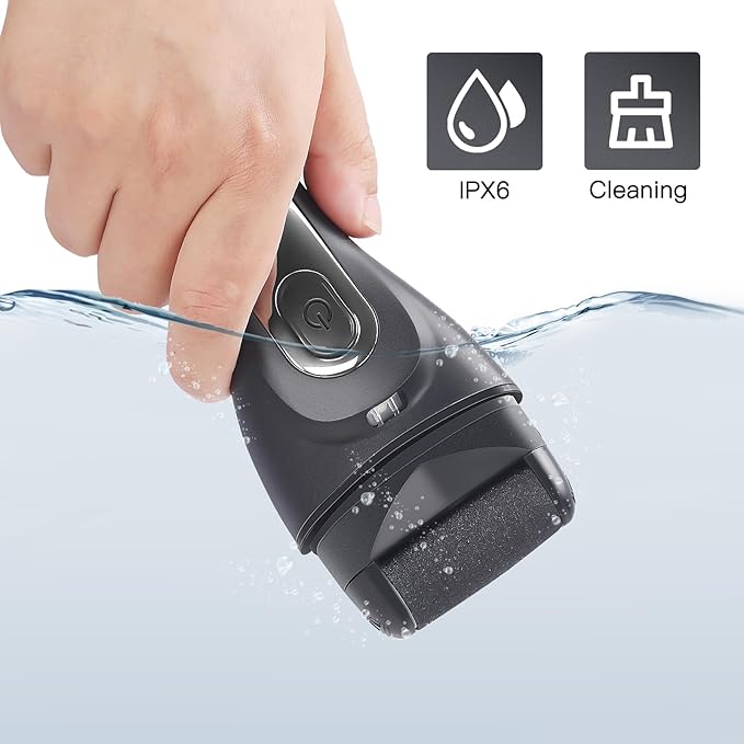 Electric Feet Callus Removers Rechargeable,Portable Electronic Foot File Pedicure Tools, Electric Callus Remover Kit,Professional Pedi Feet Care Perfect for Dead,Hard Cracked Dry Skin Ideal Gift