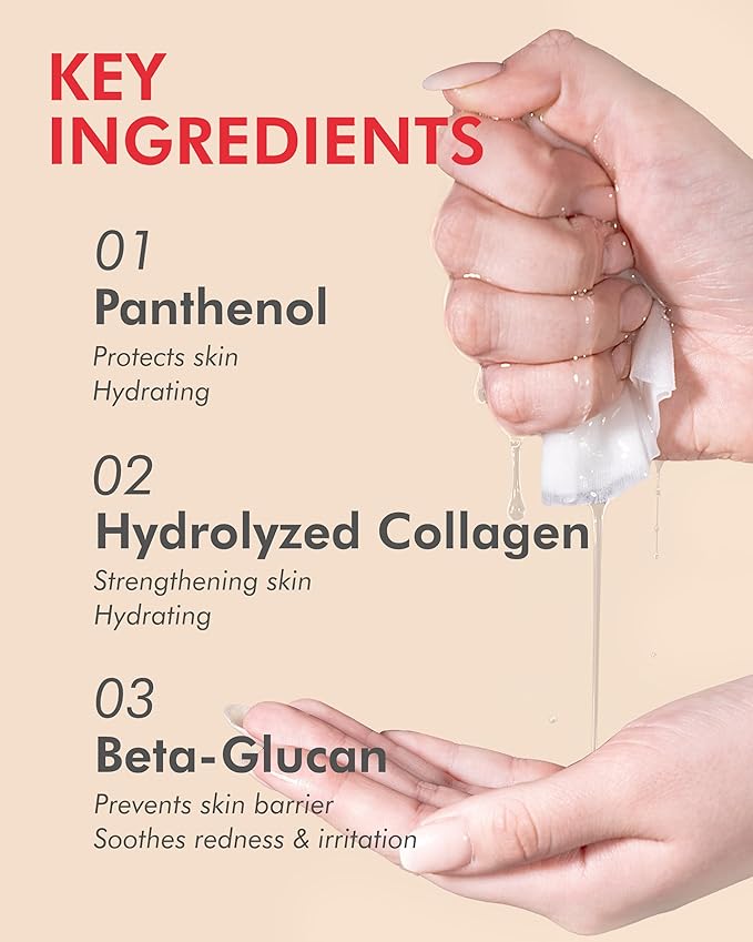 DERMAL Rose Collagen Essence Korean Facial Mask Sheet Pack of 10 - Reviving Tired Skin, Soothing & Hydrating - Hypoallergenic Skin Friendly Sheet