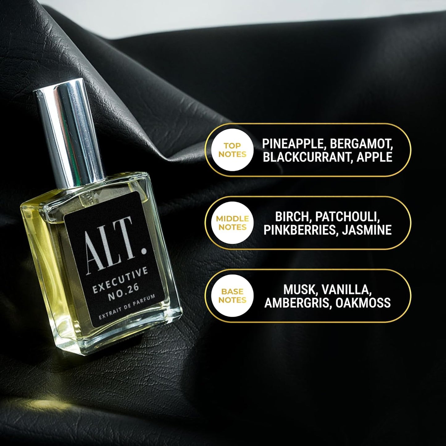 ALT. FRAGRANCES Executive No. 26 Extrait de Parfum Men Inspired by Aventus Creed Men Perfume 60ml
