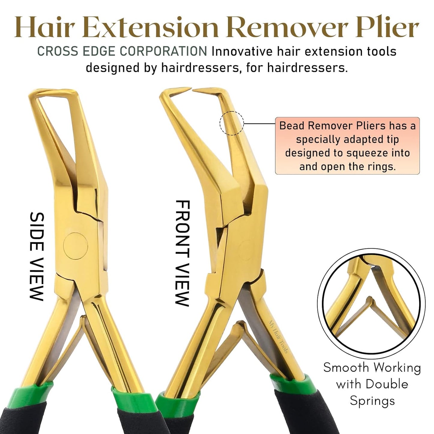 Self Tanner Hair Tools Pro Hair Extension Tools Kit, Hair Extensions Remover Pliers Set, Micro Beads Hair Pulling Hook