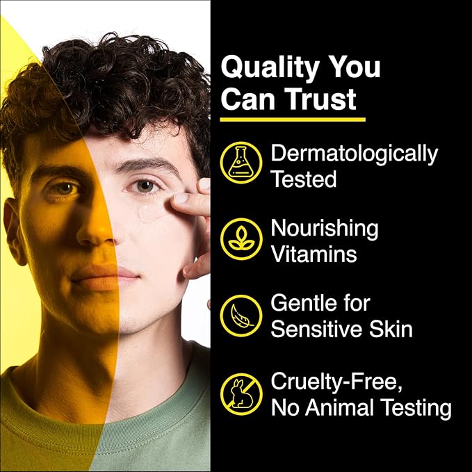 Lumin Skin Care Set Routine for Men - Boss Trio - Men's Facial Care Kit, Men's Skincare Routine Banish Dark Circles, Puffiness, Clogged Pores - 2 Month Supply