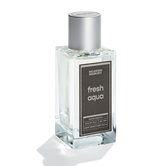 Modern Memory Fresh Aqua Eau de Toilette for Men, 2.5 fl oz - Notes of Bright Citrus, Cypress & Marine Musk