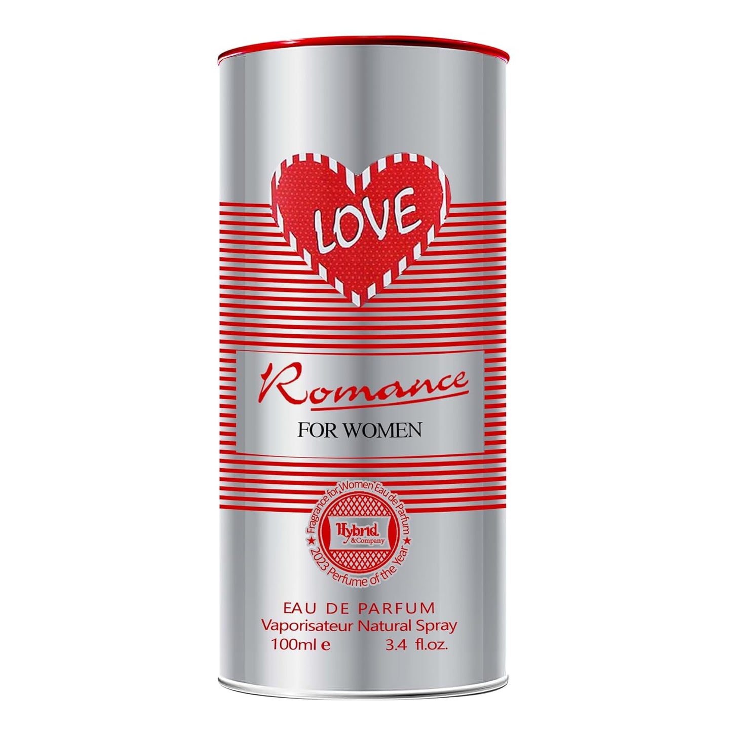 Hybrid & Company Love Romance For Women Eau De Parfume Pour Femme Natural Spray 3.4FL.OZ