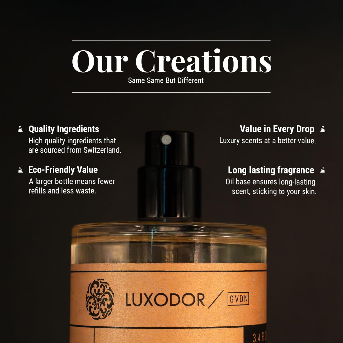 Mimosa Lagoon Inspired by Cha. Coco Mademoiselle, Women Eau De Parfum 100ml with 10ml roll on oil