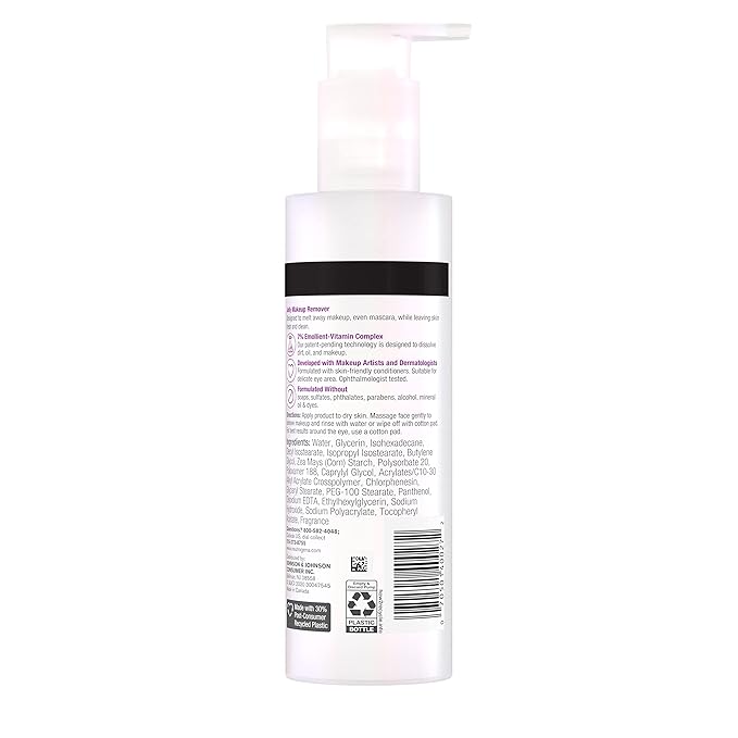 Neutrogena Makeup Melting Refreshing Jelly Cleanser, 7% Emollient-Vitamin Complex, Gentle Face & Eye Makeup Remover to Melt Stubborn Makeup, Cleanse & Condition Skin, Oil-Free, 6.3 fl. oz