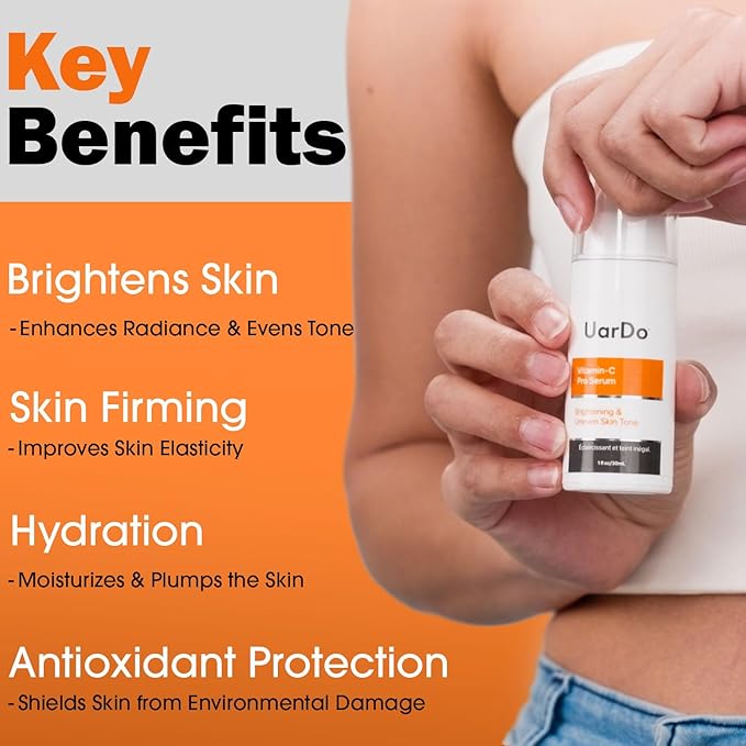 Uardo Brightening & Even Tone Collection 4 Pieces Set - usn119