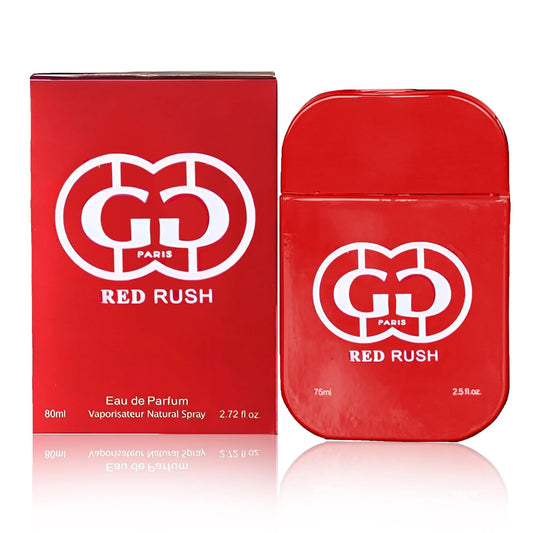 Red Rush Women Perfume Fresh Floral Scent Eau De Parfum Natural Spray Women Fragrance 3.4 Fl Oz