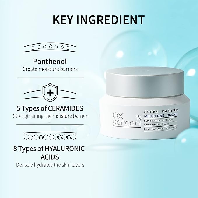 I'VEL Mositure skincare set- Super Barrier Moisture Cream, Foam cleanser