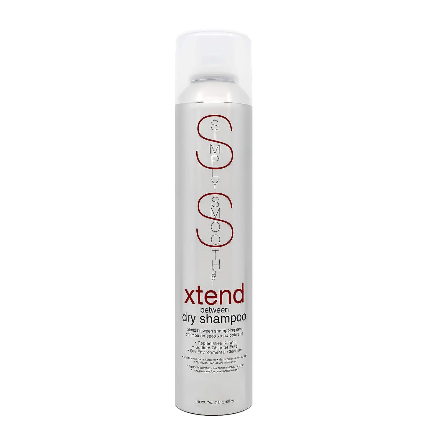 SIMPLY SMOOTH Xtend Between Dry Shampoo | Refresh, Revitalize & Absorb Oil In-Between Washes | Rid Hair Of Impurities & Cleanse For A Quick Perk Up | No White Residue | Talc & Benzene Free | 10 Oz.