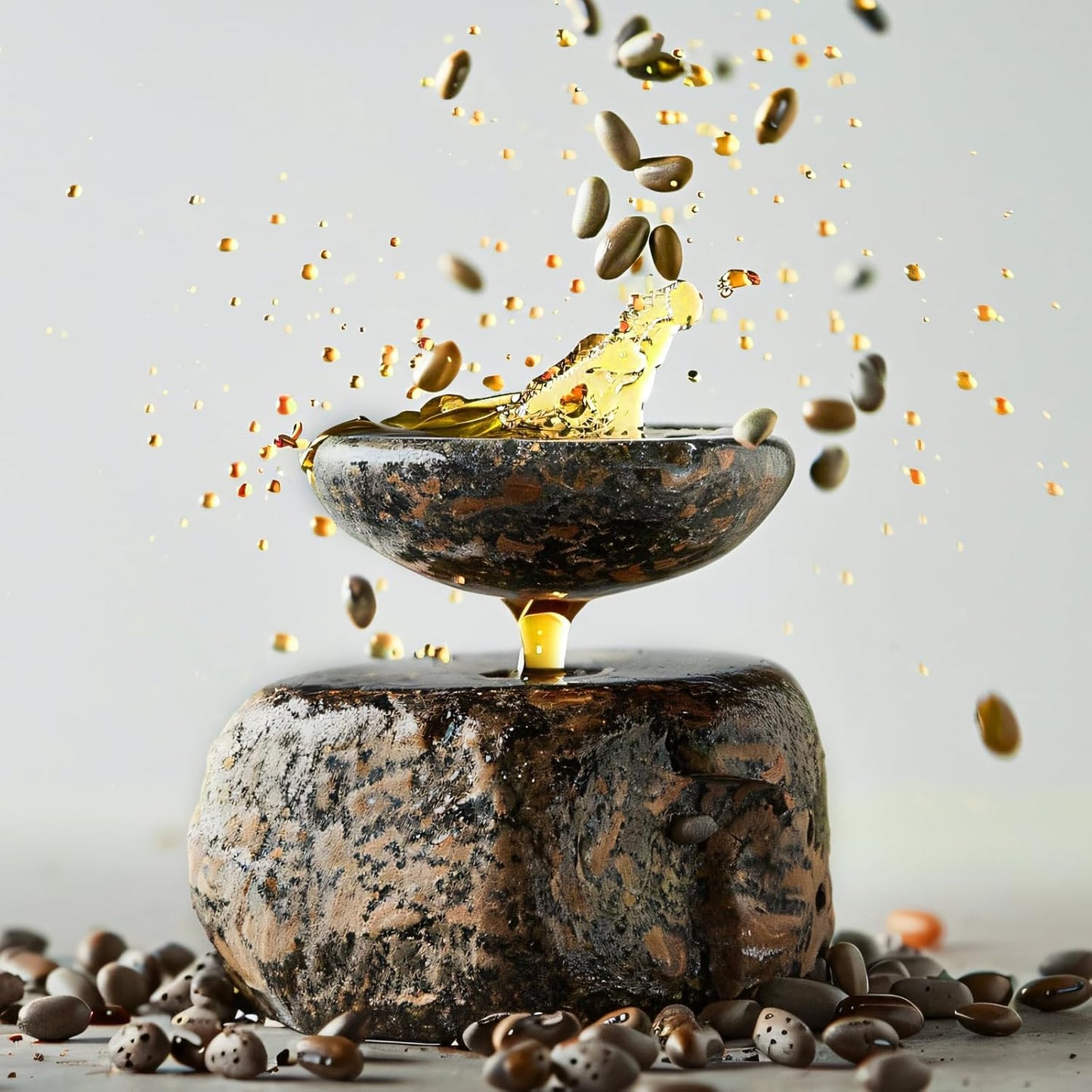 USDA Certified Organic Golden Castor Oil (4Oz), Pure Cold-Pressed Hexane Free Organic Castor Oil Unrefined for Face, Hair Treatment Starter, Skin Moisturizer, Suitable for Women Men Kids