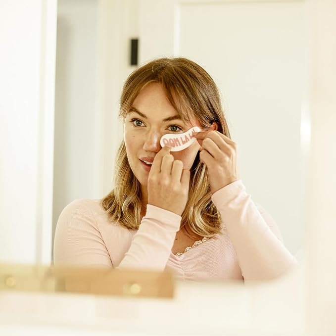 Studio Oh! Reusable Under-Eye Patches, Puffy Eyes Treatment and Under Eye Masks Skincare, 100% Silicone Eye Patches, Pairs with Favorite Serums or Creams, Rues de Paris