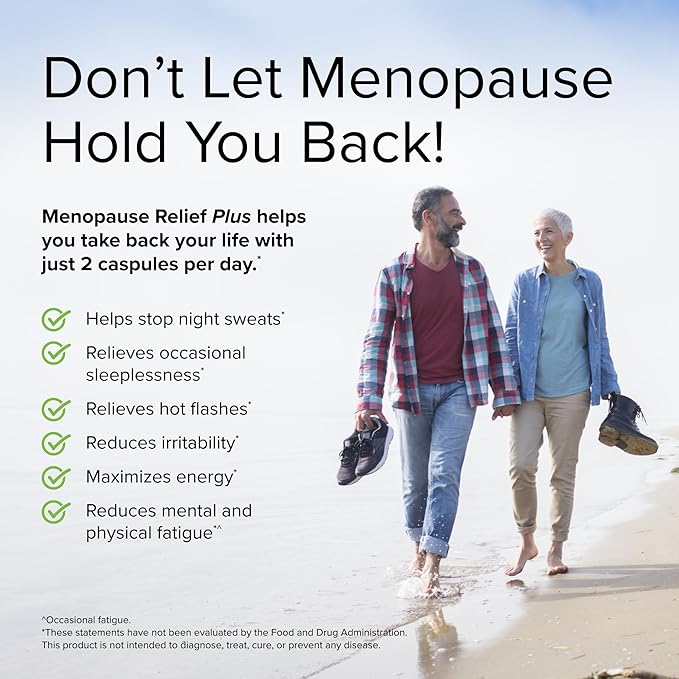 Terry Naturally Menopause Relief Plus 60 Capsules, 2 - 60 Total