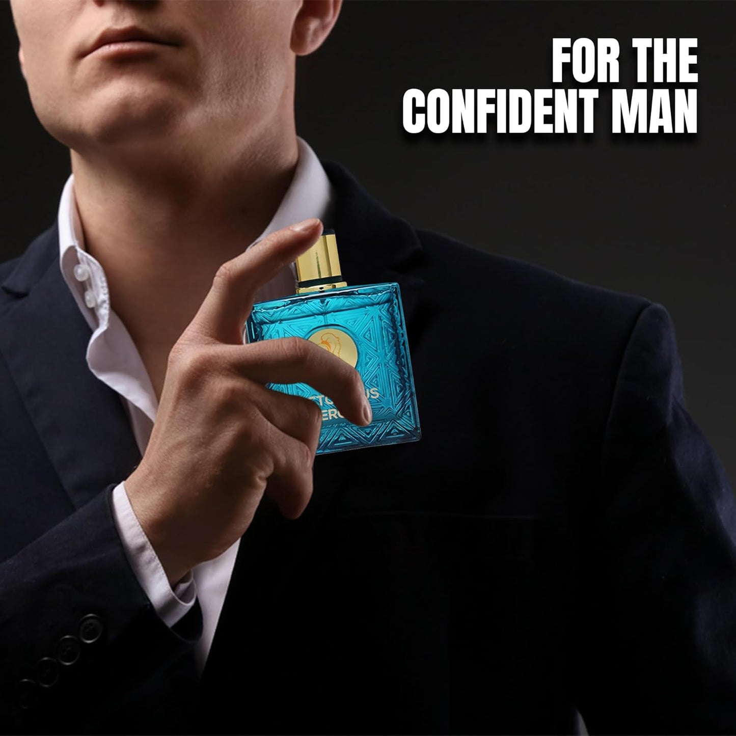 Victorious Heroes Sensual Woody Fragrance for Men | Long Lasting Cologne Aromatic Scent, Eau de Parfum Natural Spray - Great Holiday Gift, 3.4 Fl Oz/100 Ml