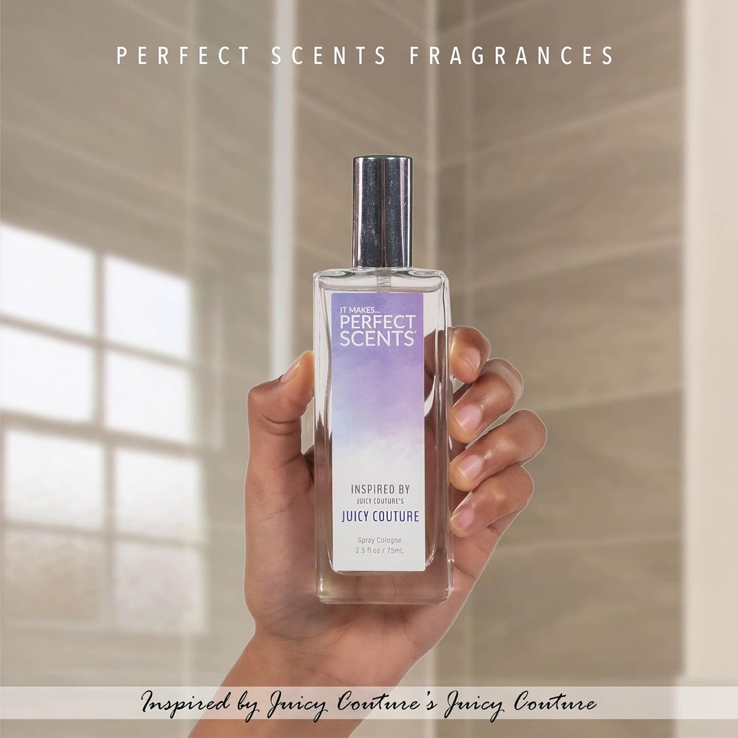 Perfect Scents Fragrances, Inspired by Juicy Couture's Juicy Couture, Women’s Eau de Toilette, Vegan, Paraben-Free, Phthalate-Free, Never Tested on Animals, 2.5 Fluid Ounces