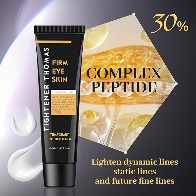 TLM Instant Face Tightener-fast-acting eye firming cream, used to reduce eye puffiness, dark circles and tighten the delicate skin under the eyes(1PCS)