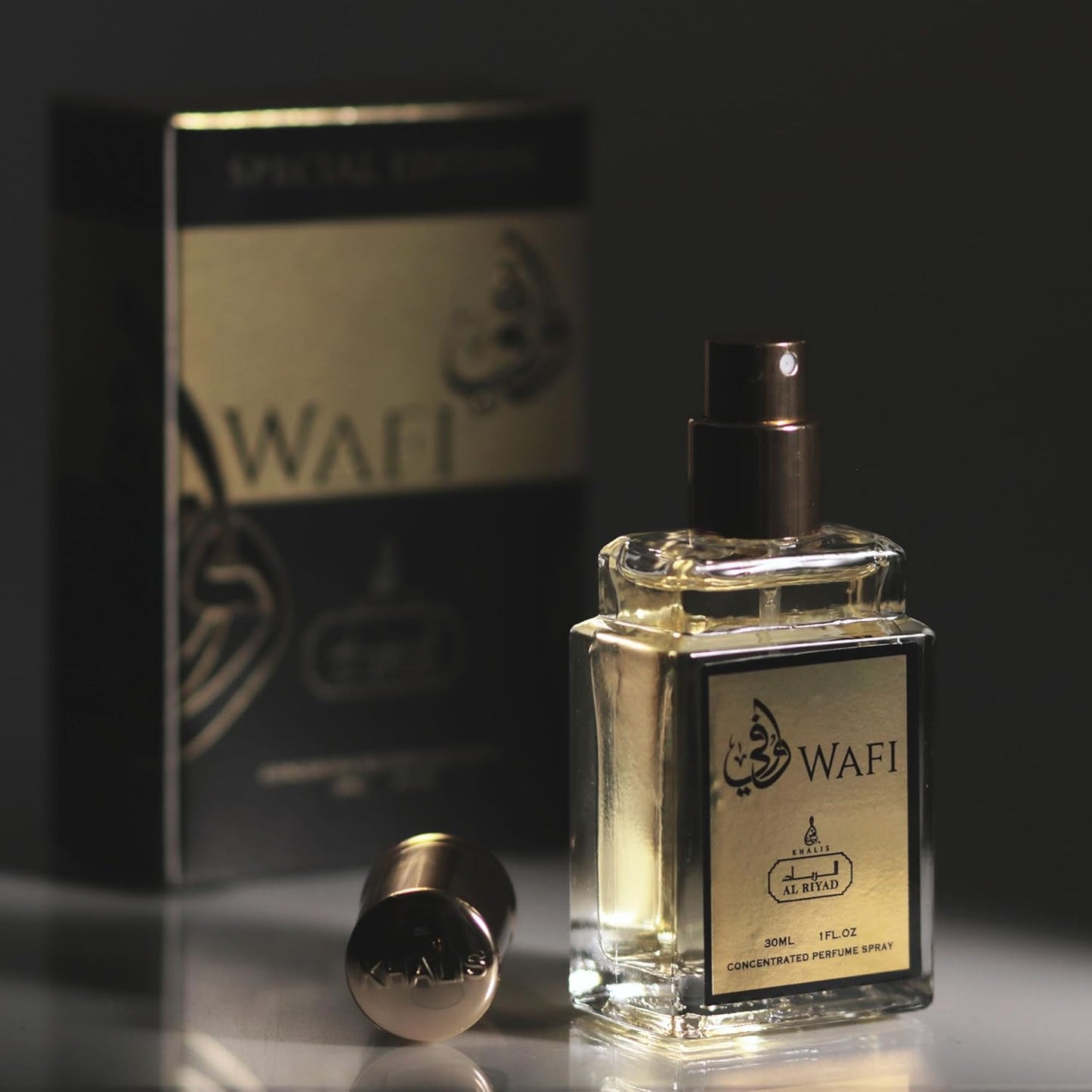 Maison d'Orient WAFI 30 mL Rich Amber & Honey Mens Cologne Spray (Special Edition). Long-Lasting, Exotic and Intense Arabian Perfume. Daily Wear, Perfect for Evenings