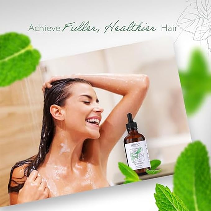 HBNO Spearmint Essential Oil - Huge 4 oz (120ml) Value Size - Natural Spearmint Oil - Perfect for Cleaning, Aromatherapy, DIY, Soap & Diffuser - Spearmint Essential Oils