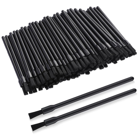 100 Pcs Lip Brushes Disposable Nail Polish Brushes Disposable Lip Brushes Lip Wand Disposable Applicators Lipstick Lip Gloss Wands Nail Polish Brush Multifunctional Makeup Brushes for Women