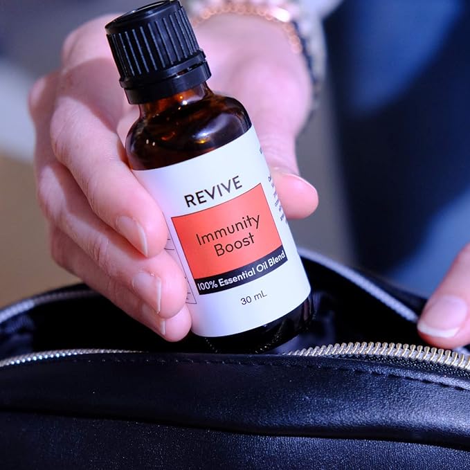 Immunity Boost Essential Oil Blend 30mL by Revive Essential Oils - 100% Pure Therapeutic Grade, for Diffuser, Humidifier, Massage, Aromatherapy, Skin & Hair Care