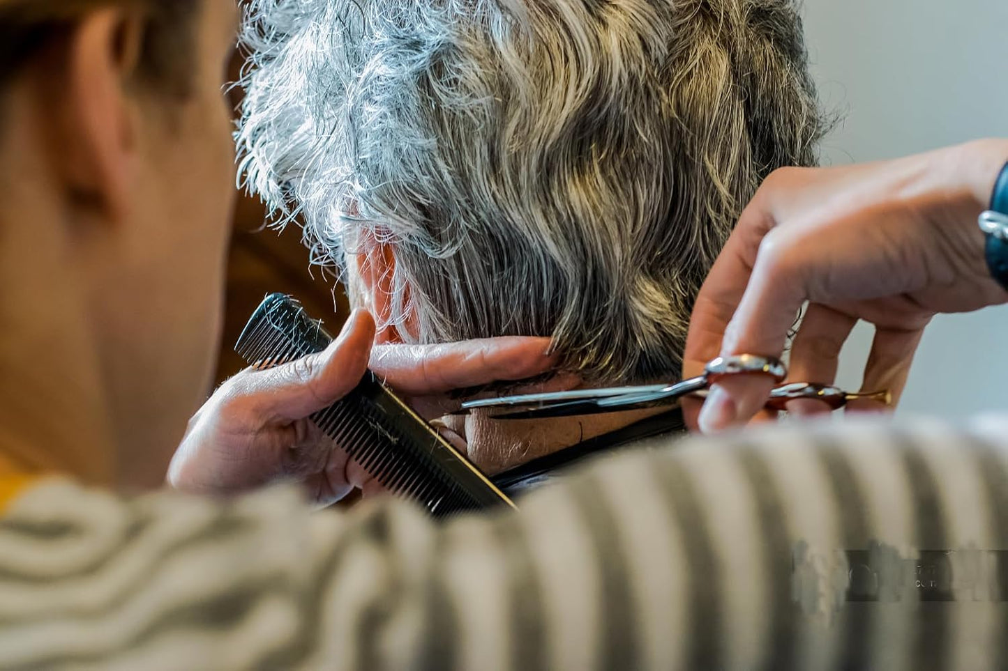 Hair Cutting Scissors Professional 6.89 inch Barber Scissors Multifunctional Salon Thinning Scissors Straight Shears Tools for Mother Father Friends' Christmas Gift