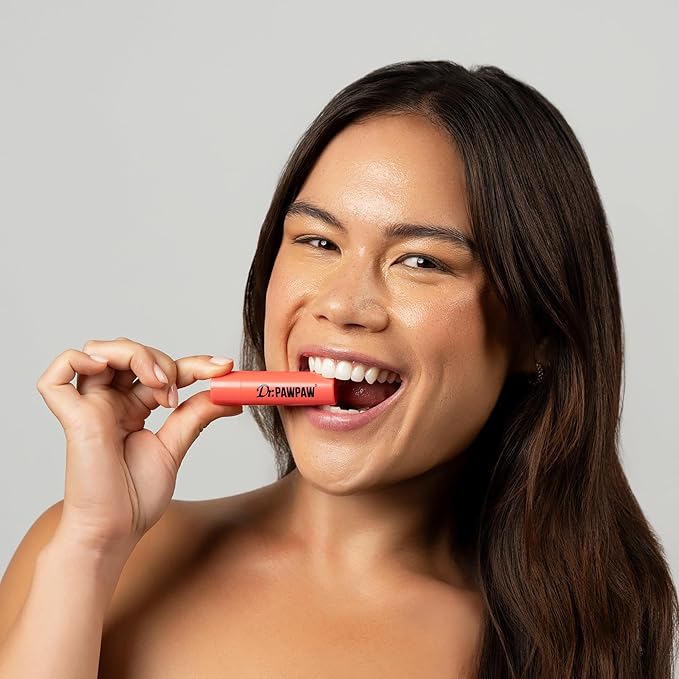 Dr. PawPaw Original and Tropical Balms - Hydrating Lip Balm Moisturizers with Aloe Vera for Deep Nourishment - Castor Oil Enriched - 4 pc