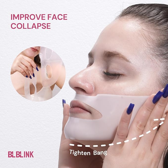3 Pack Moisturizing Collagen Firming Hydrogel Mask 34gx15ea, Overnight Repair for Dry Skin, Collagen Face Masks, Firming & Anti-Aging, Hydrating Face Masks，Skincare