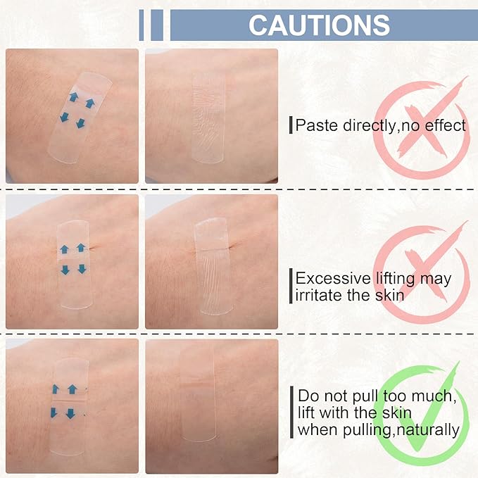 132PCS Face Lift Tape, Face Tape Lifting Invisible, Instant Sticker Face Tapes for Lifting Sagging Skin, Waterproof Skin Friendly Facelift Tape for Eye Neck Chin Wrinkles