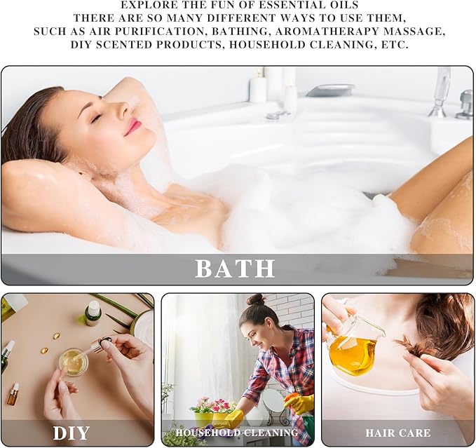 Ylang Ylang Essential Oil, MAYJAM 10ML/0.33FL.OZ Premium Ylang Ylang Oils for Soap Candle Making, Diffuser, Bedroom, Living Room, Office