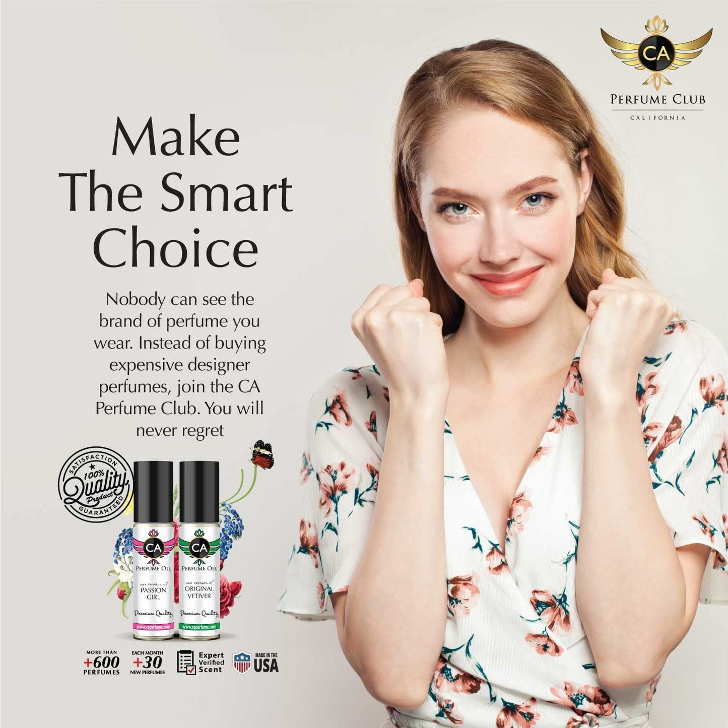 CA Perfume Impression of M. Kors Glam Jasmine For Women Replica Fragrance Body Oil Dupes Alcohol-Free Essential Aromatherapy Sample Travel Size Concentrated Long Lasting Attar Roll-On 0.3 Fl Oz/10ml