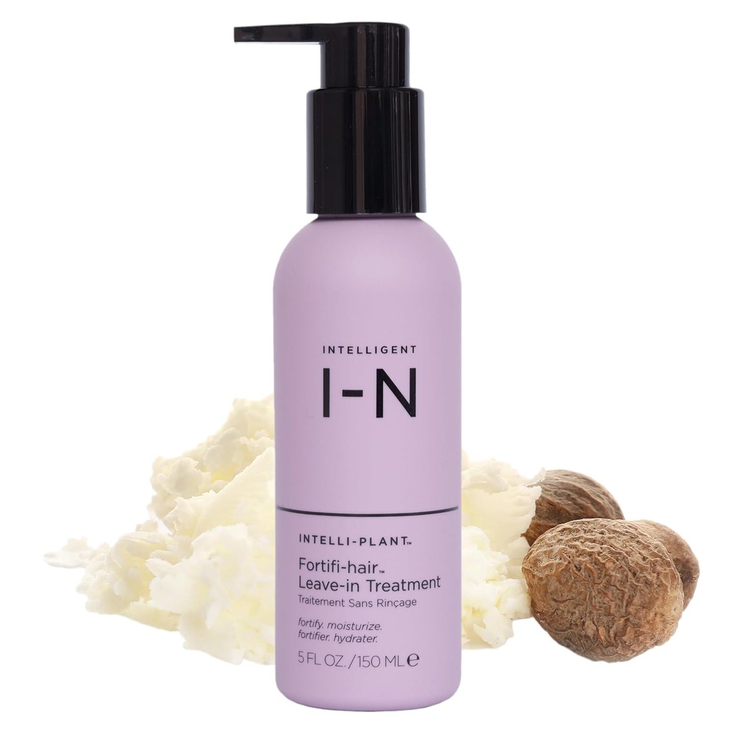 Fortifi-hair Leave-In Treatment, Silky Hair Serum Smooths, Shines, and Revitalizes Dry and Damaged Hair, Vegan, 5 Fl Oz