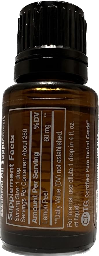 doTERRA Lemon Essential Oil - 15 ml (2 Pack)