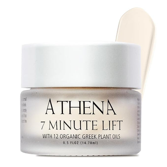 ATHENA 7 MINUTE LIFT - Results in 7 minutes - Eye, Neck, Face Tightening, Lifting & Firming Serum - Wrinkle Cream - ALL ORGANIC