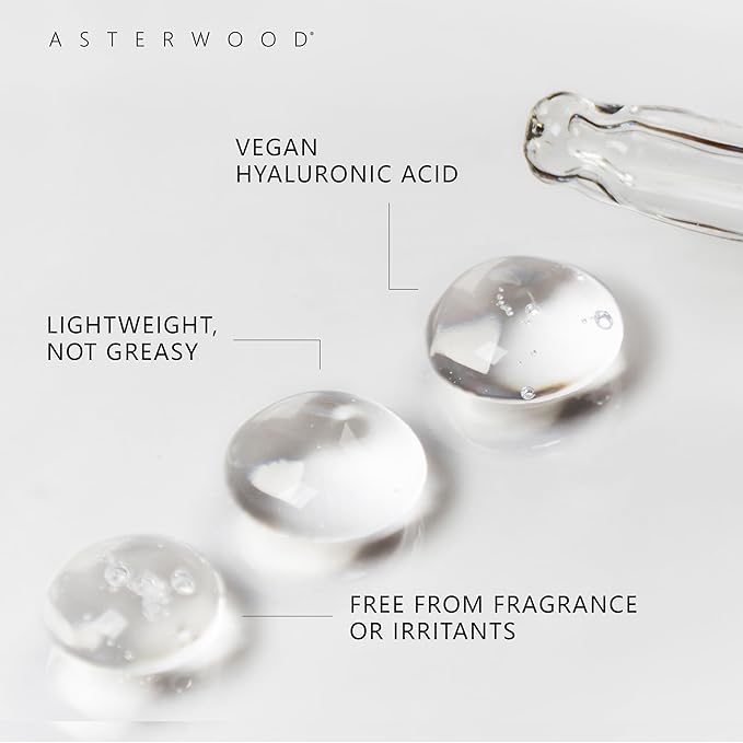 Asterwood Hyaluronic Acid Serum (4 oz) + Hyaluronic Acid Eye Serum