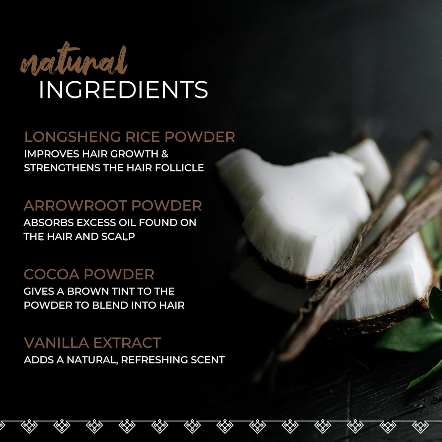 Viori Dry Shampoo Powder, Vanilla Coconut - Fast-Absorbing - Volumizing Shampoo - Dry Shampoo for Oily Hair - Neutralizes Odor - Long-Lasting