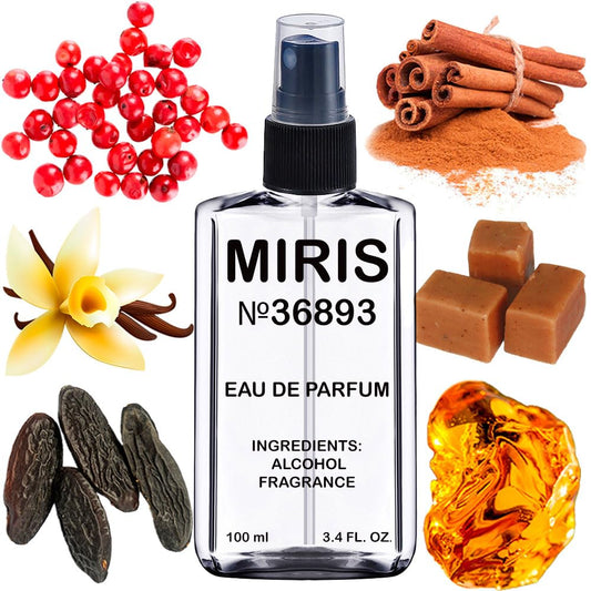 MIRIS No. 36893, Inspired by Strong With You Intens, Long-Lasting Eau de Parfum for Men, Spray 3.4 Fl Oz / 100 ml
