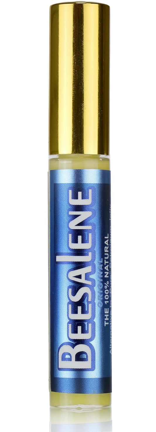 Beeseline Original - 100% Natural & Hypoallergenic Alternative to Petroleum Jelly - Lips, Hands, Baby, Makeup Remover and More (0.33 oz Lip Tube)