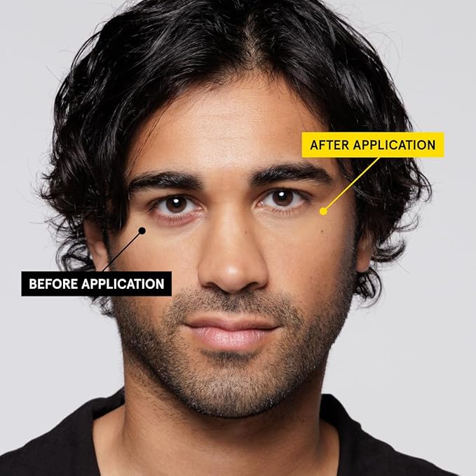 Lumin Instant Dark Circle Corrector for Men (Not A Concealer), Brightens Eyes, Reduce Dark Circles, Puffiness, Under Eye Men Makeup, Men's Eye Cream, Perfect for Light-Medium Skin Tones, 20mL