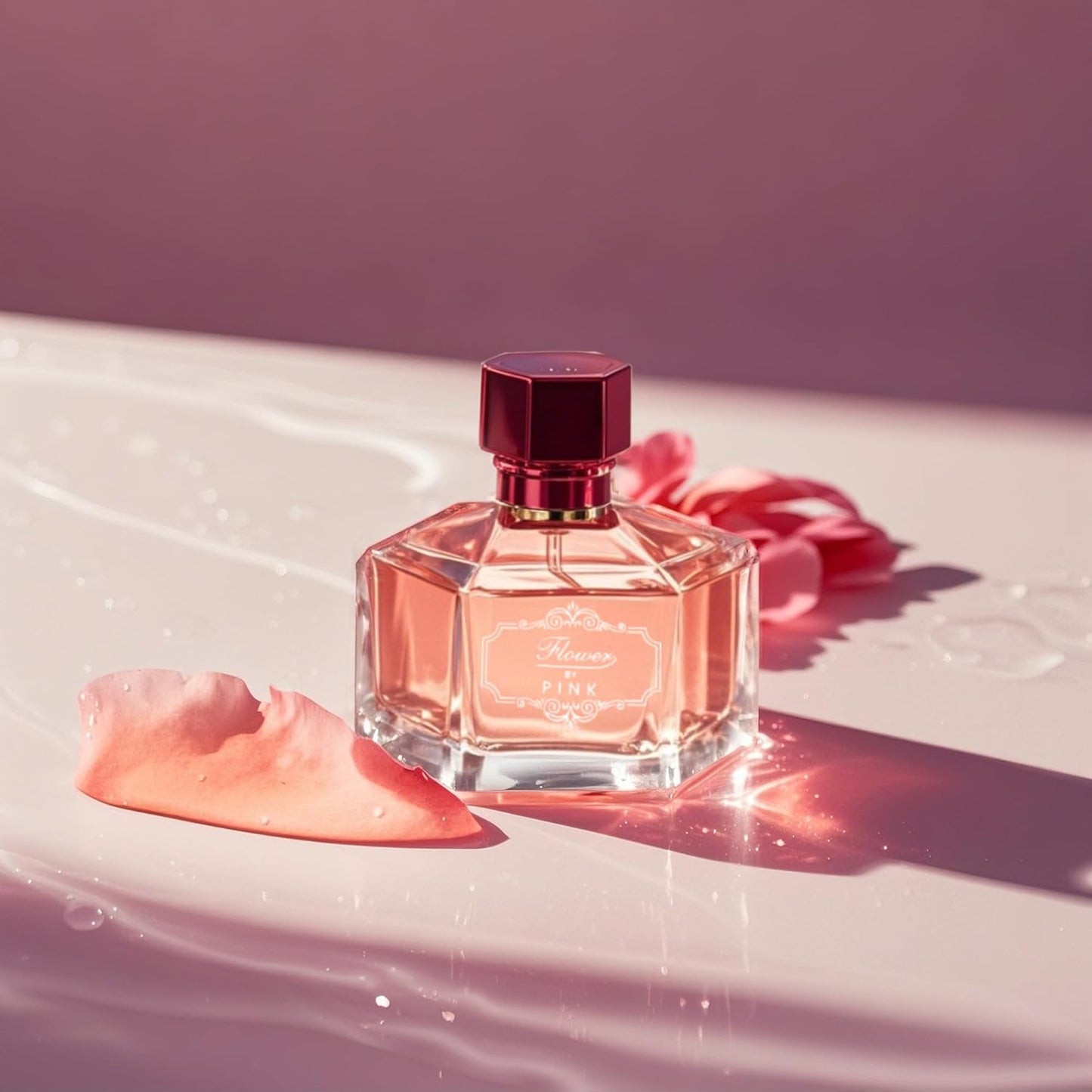 Flower by Pink Perfume for Women,Captivating Scent for Confident Elegance Women's Fragrance,3.4 Fluid Ounce Eau de Parfum Daily Used