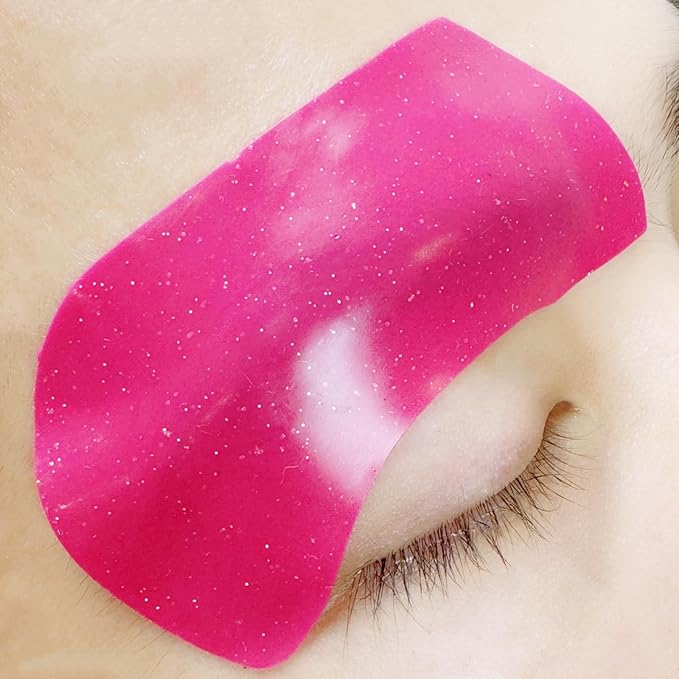 Brow Perm Patch Eyebrow Lamination Cover Tool Silicone 8 Pcs Lash Lift Shield Mate Self Sticky Gel Eyebrow Perming Pads Soft Patches Self-Adhesive Reusable Pads (Multiple Color)
