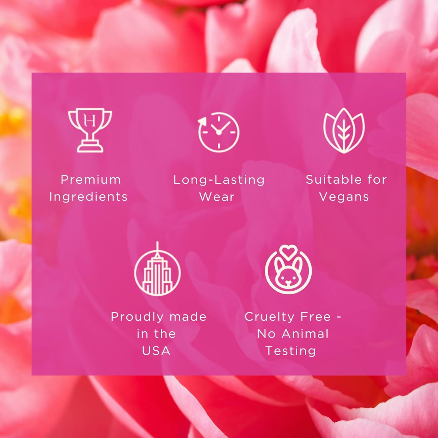 H HABIBI Radiant Florals & Amber Musk Arabian Perfume for Women – 2.5 oz (75ML) Long Lasting Women's Fragrance, Soft Floral Scent with Violet, Rose & Jasmine Notes