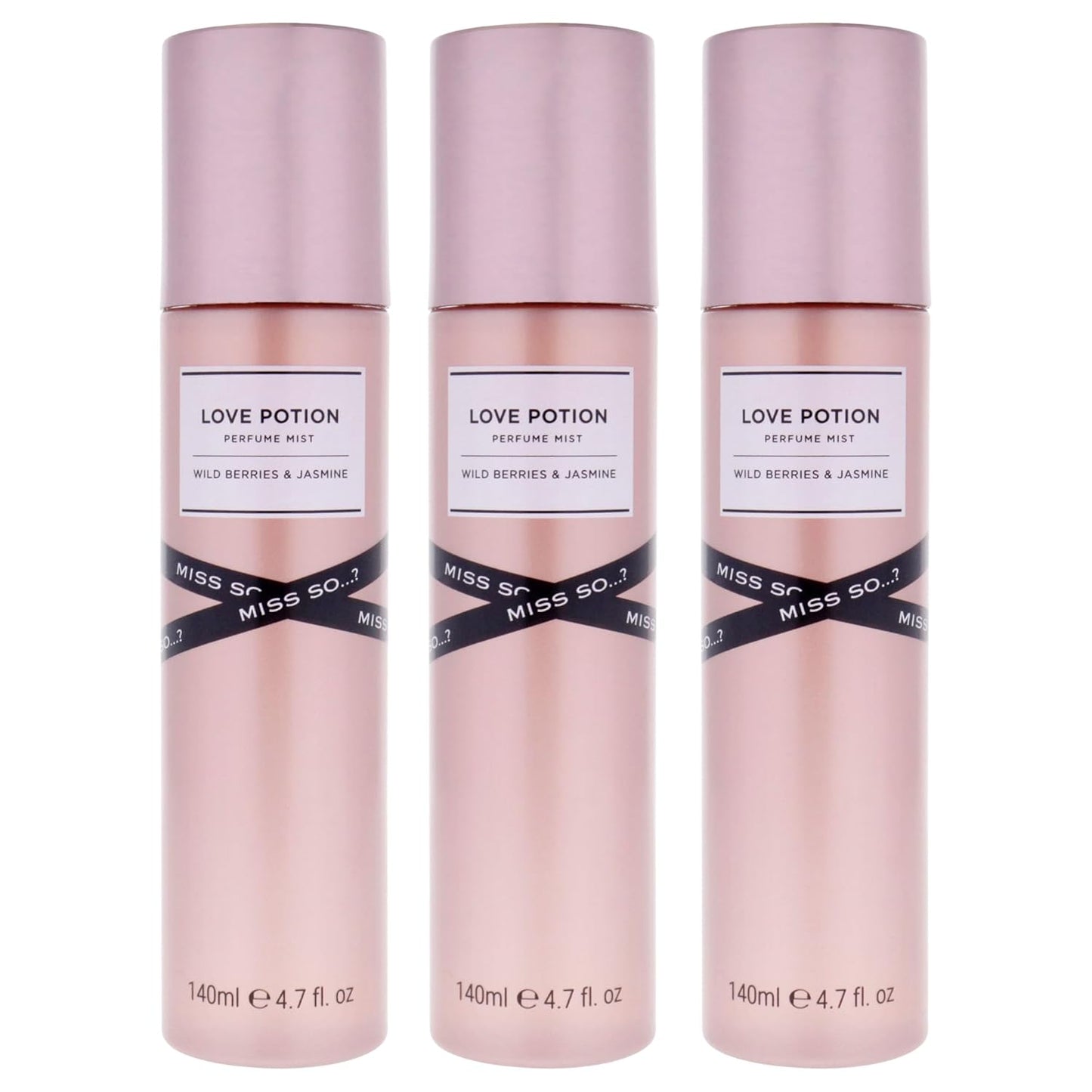 So...? Love Potion Perfume Mist for Women - 4.7 oz Mist - Pack of 3