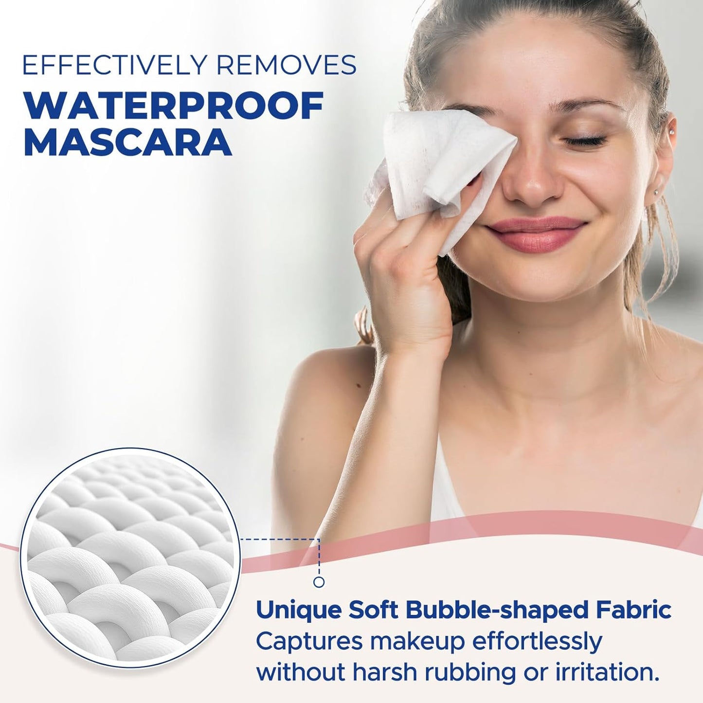 Dr. FIscher Makeup Remover Wipes - Sensitive Skin Formula, Individually Sealed, No Rinse, Eyes and Face Safe (30)