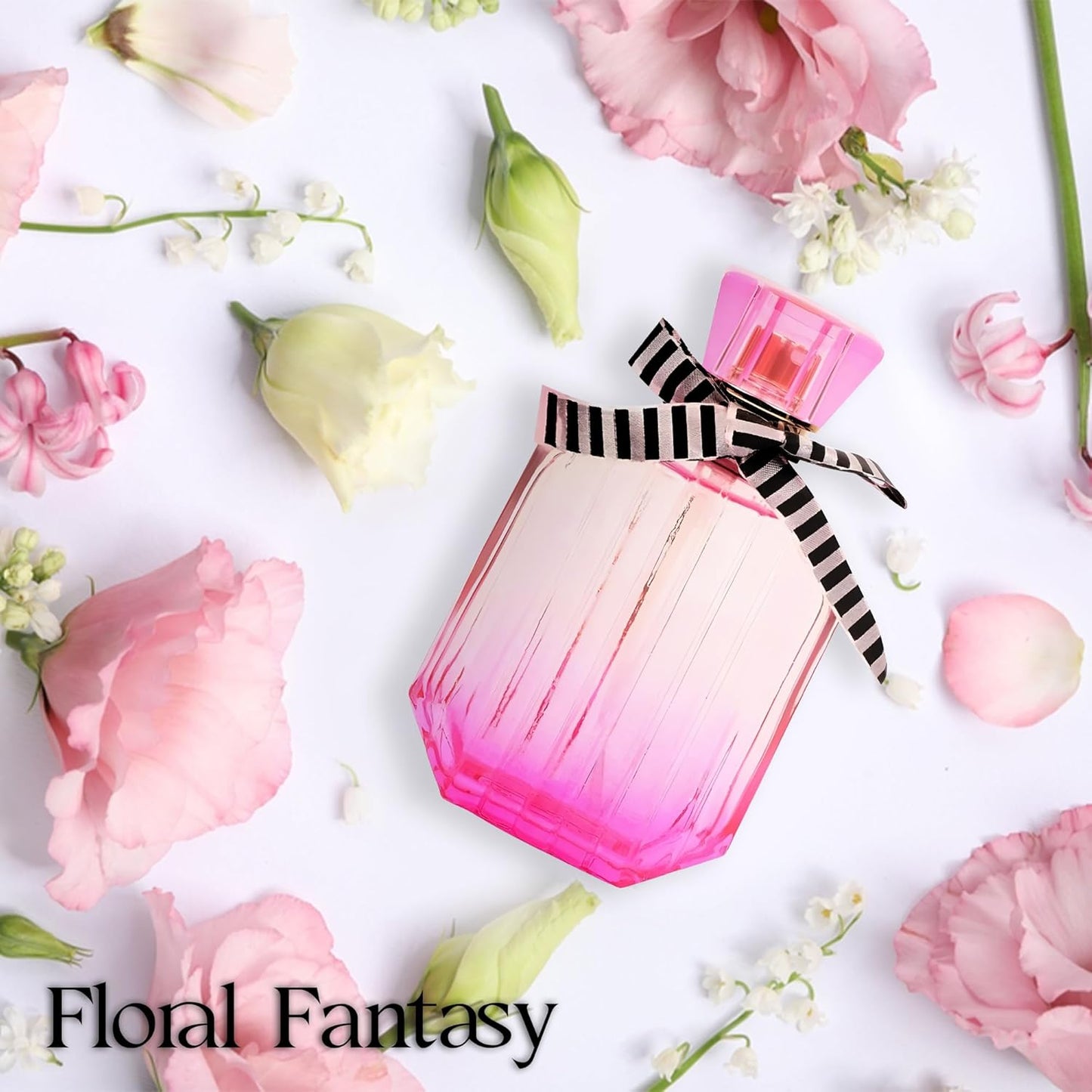 Very Seductive Women Perfume 3.4 Fl Oz Eau de Parfum Natural Spray Notes of Purple Passion Fruit, Shangri-La Peony & Vanilla Orchid Holiday Gift for All Day Use