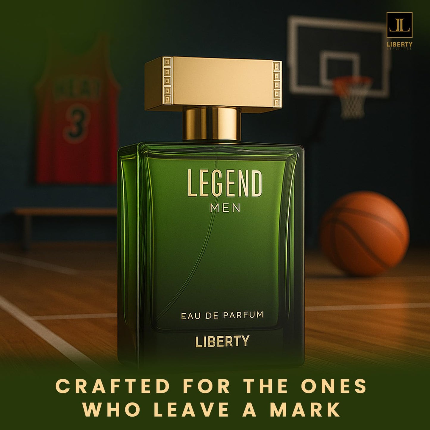 Liberty Legend Eau de Parfum for Men - Long Lasting Perfume with Bold Oriental Woody Notes, Signature Luxury Fragrance for Confidence Style Attraction, Perfume for men, Gift For Men,100ml