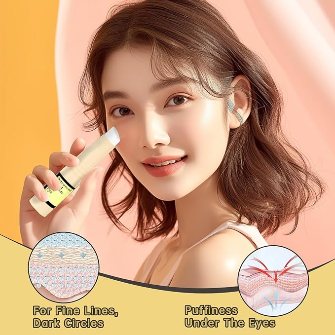 Anti Aging Eye Cream For Dark Circles, Advanced Snail Retinol Eye Stick, 1 PCS Under Eye Cream For Puffiness & Bags, Reduce Wrinkles, Fine Lines, Moisturizating Skin.