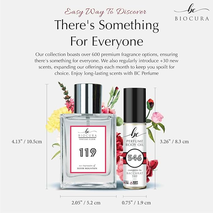 BC Perfume 126 Inspired by Christ Hypnotic Passion For Women Replica Fragrance Body Oil Dupes Alcohol-Free Sample Travel Size Concentrated Long Lasting Roll-On 0.3 Fl Oz/10ml