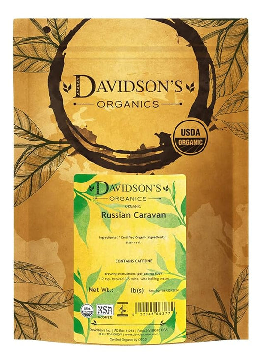 Davidson's Tea Bulk, Russian Caravan, 16-Ounce Bag