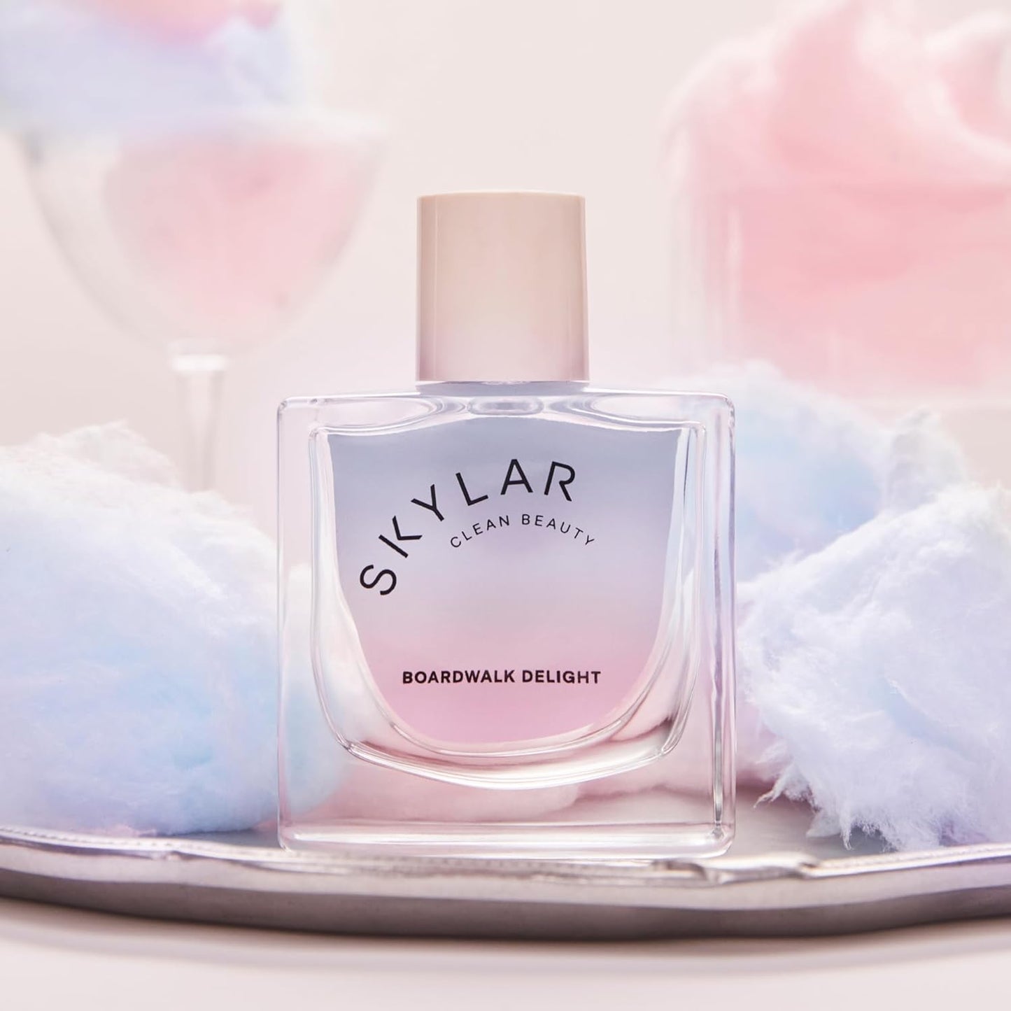 Skylar Boardwalk Delight Eau de Parfum - Hypoallergenic & Clean Perfume for Women & Men, Vegan & Safe for Sensitive Skin - Notes of Cotton Candy, Vanilla & Coconut Milk - 50mL /1.7 Fl oz